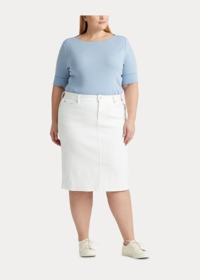 Women's Ralph Lauren Denim Skirts | 263059BOK